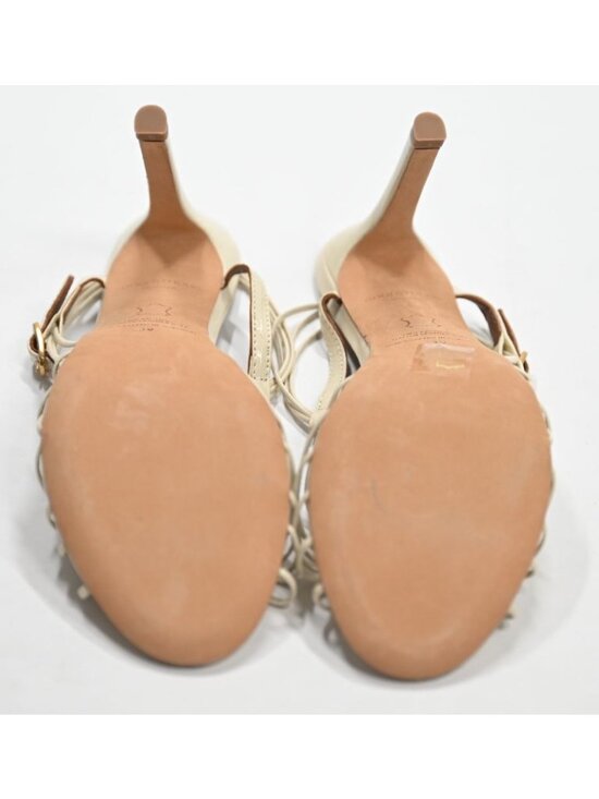 Hand-Braided Shoes | Premium handcrafted shoes from Portugal  Anonymous Savannah 100 Hand-Braided Sandals in White Sand